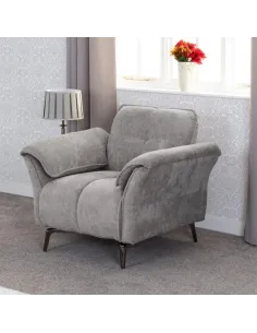 Amalfi Armchair - Grey Fabric | Murphy Furniture