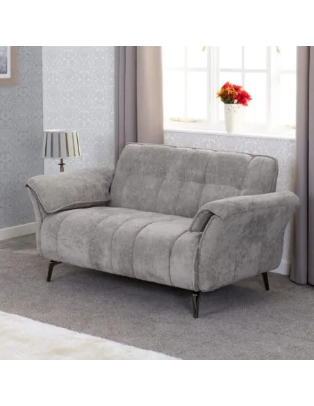 Amalfi 2 Seater Sofa - Grey Fabric | Murphy Furniture
