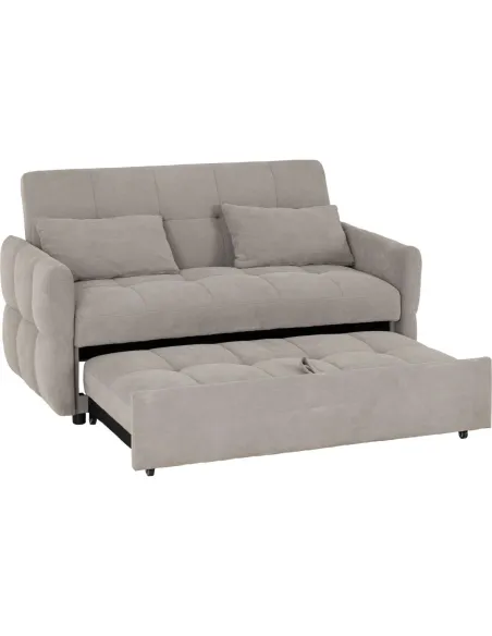 Chelsea Sofa Bed - Silver Grey Fabric | Murphy Furniture