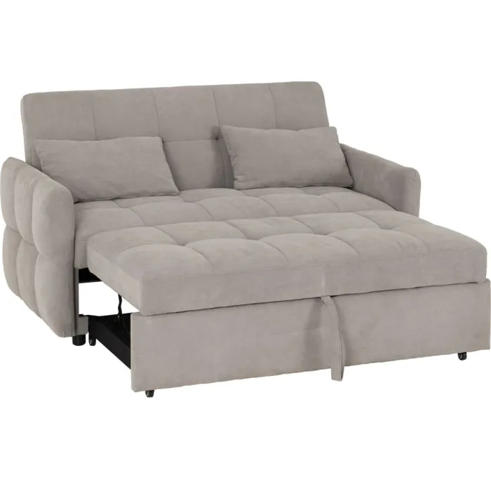 Chelsea Sofa Bed - Silver Grey Fabric | Murphy Furniture