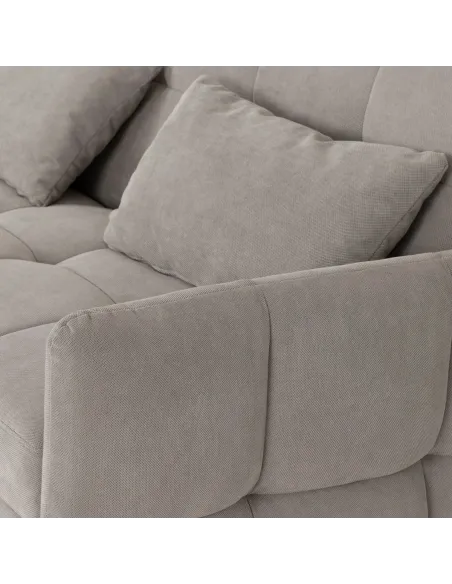 Chelsea Sofa Bed - Silver Grey Fabric | Murphy Furniture