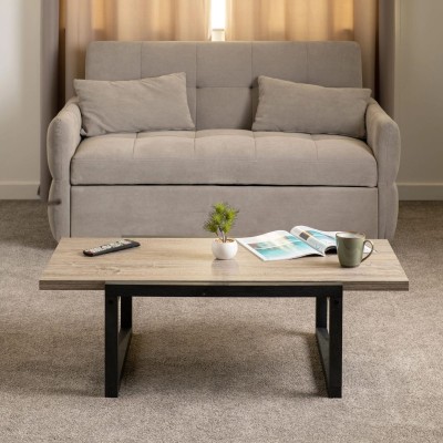 Chelsea Sofa Bed - Silver Grey Fabric | Murphy Furniture