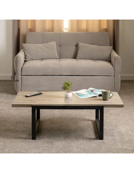Chelsea Sofa Bed - Silver Grey Fabric | Murphy Furniture