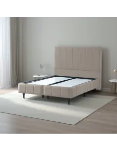 Windsor 5ft Ottoman Bedframe - Velvet Be | Murphy Furniture 2