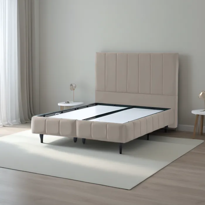 Windsor 5ft Ottoman Bedframe - Velvet Be | Murphy Furniture