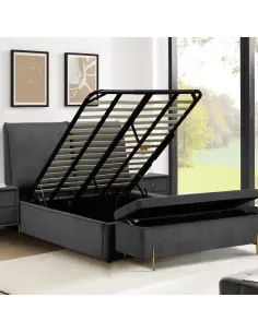 Waterford 5FT Bedframe - Grey | Murphy Furniture 2