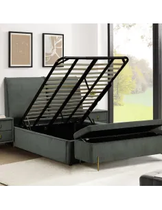 Waterford 4FT6 Bedframe - Green | Murphy Furniture 2