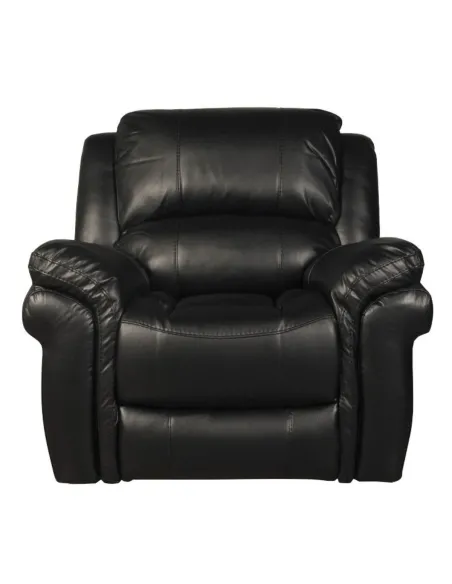 Farnham Manual Recliner Armchair - Black | Murphy Furniture