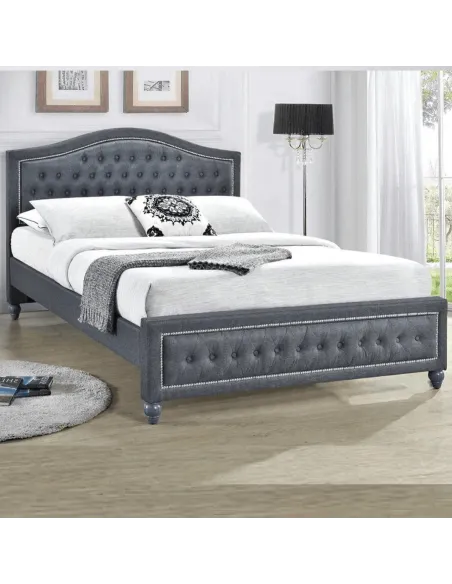 Taylor 5FT Storage Bedframe - Grey Linen | Murphy Furniture