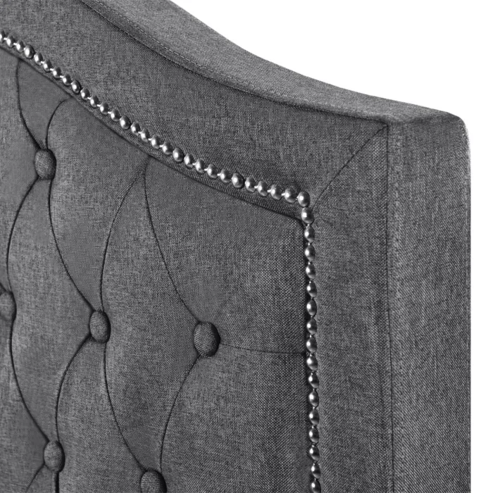Taylor 5FT Storage Bedframe - Grey Linen | Murphy Furniture