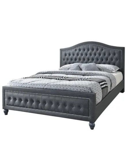 Taylor 5FT Storage Bedframe - Grey Linen | Murphy Furniture