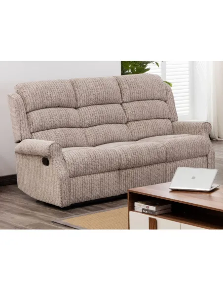 Drancy 3 Seater Manual Recliner Sofa - N | Murphy Furniture