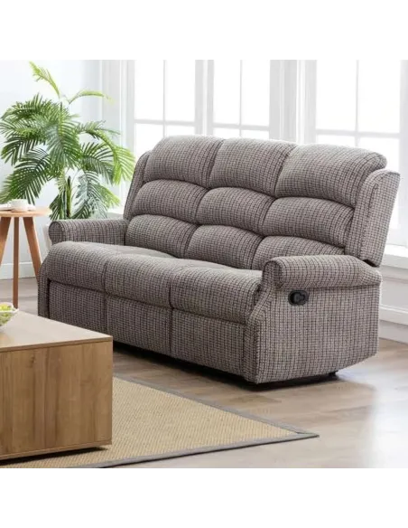 Drancy 3 Seater Manual Recliner Sofa - L | Murphy Furniture