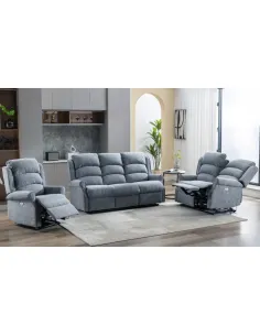Drancy 3 Seater Electric Recliner Sofa - | Murphy Furniture 2