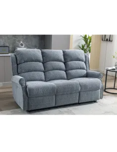 Drancy 3 Seater Electric Recliner Sofa - | Murphy Furniture