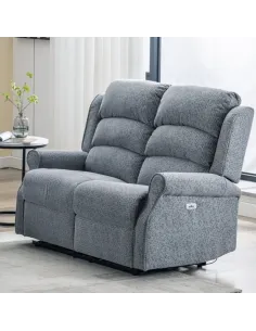 Drancy 2 Seater Electric Recliner Sofa - | Murphy Furniture