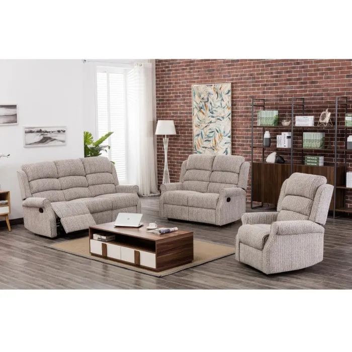 Drancy 2 Seater Manual Recliner Sofa - N | Murphy Furniture
