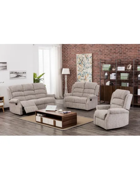 Drancy 2 Seater Manual Recliner Sofa - N | Murphy Furniture