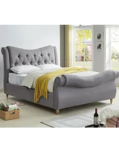Arizona 6FT Bedframe - Grey | Murphy Furniture