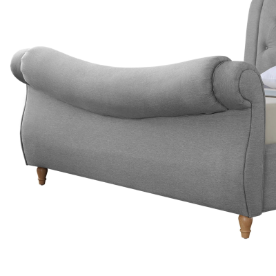 Arizona 6FT Bedframe - Grey | Murphy Furniture
