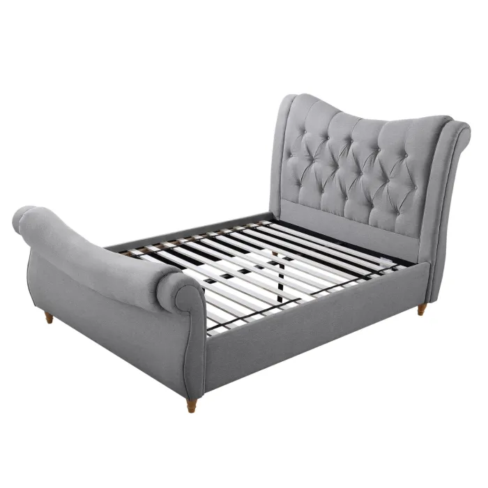 Arizona 6FT Bedframe - Grey | Murphy Furniture