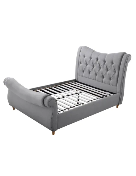 Arizona 6FT Bedframe - Grey | Murphy Furniture
