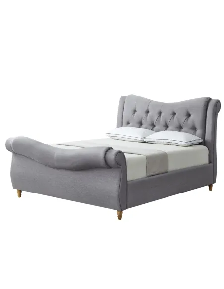 Arizona 6FT Bedframe - Grey | Murphy Furniture