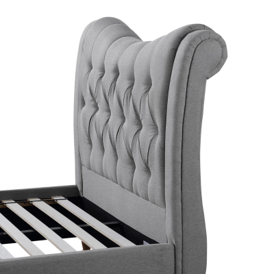 Arizona 6FT Bedframe - Grey | Murphy Furniture