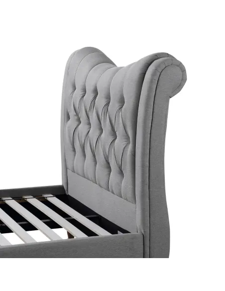 Arizona 6FT Bedframe - Grey | Murphy Furniture