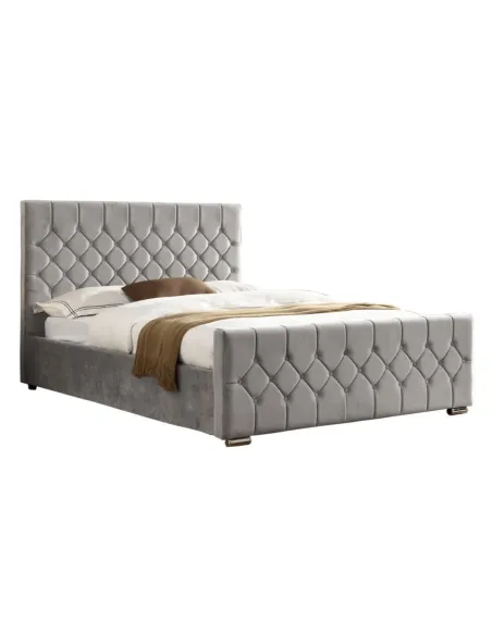 Galway 4FT6 Bedframe - Silver | Murphy Furniture