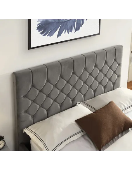 Galway 4FT Bedframe - Grey | Murphy Furniture