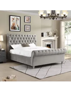 Kilkenny 5FT Bedframe - Silver | Murphy Furniture