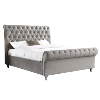 Kilkenny 5FT Bedframe - Silver | Murphy Furniture