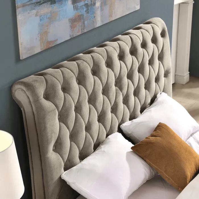Kilkenny 6FT Bedframe - Mink | Murphy Furniture
