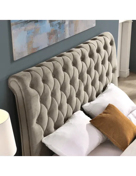 Kilkenny 6FT Bedframe - Mink | Murphy Furniture