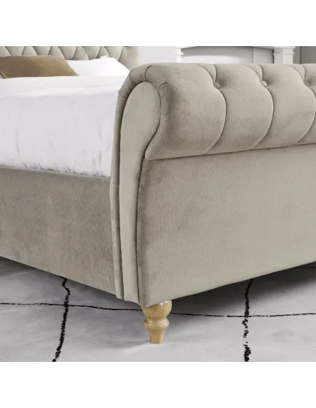 Kilkenny 6FT Bedframe - Mink | Murphy Furniture