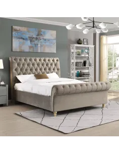 Kilkenny 5FT Bedframe - Mink | Murphy Furniture