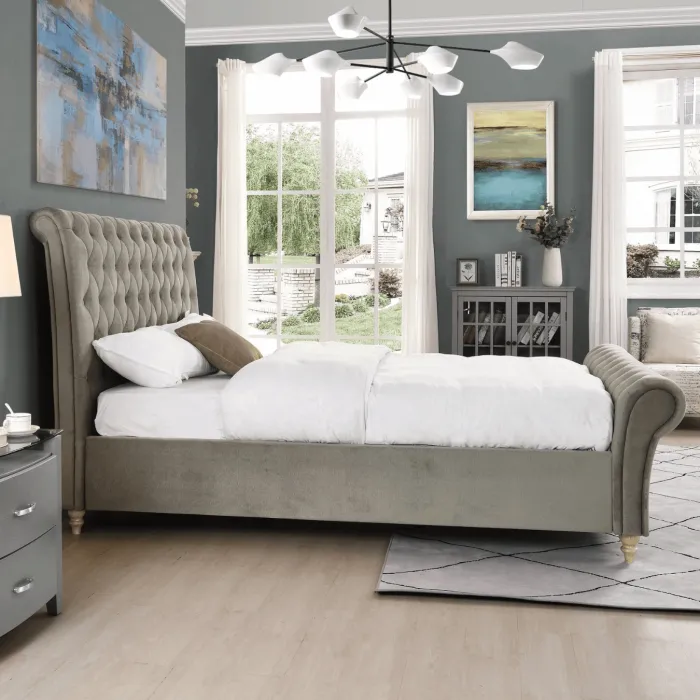 Kilkenny 5FT Bedframe - Mink | Murphy Furniture