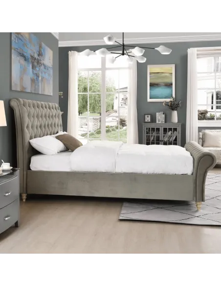 Kilkenny 5FT Bedframe - Mink | Murphy Furniture