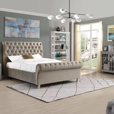 Kilkenny 5FT Bedframe - Mink | Murphy Furniture