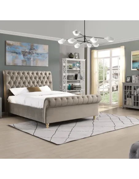 Kilkenny 5FT Bedframe - Mink | Murphy Furniture