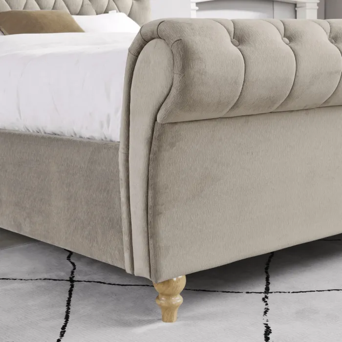 Kilkenny 5FT Bedframe - Mink | Murphy Furniture
