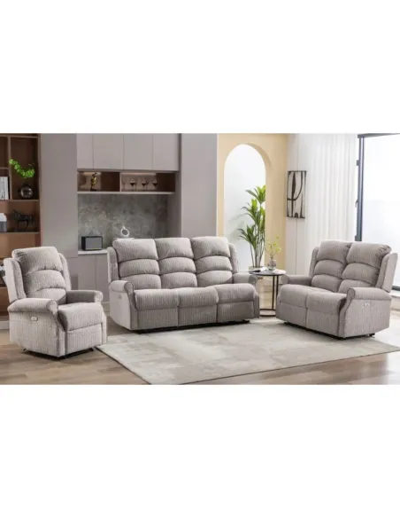 Drancy Electric Recliner Armchair - Natu | Murphy Furniture