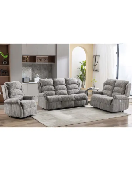 Drancy Electric Recliner Armchair - Latte | Murphy Furniture