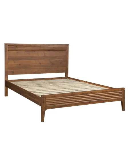 Francesca 4FT6 Bedframe - Walnut | Murphy Furniture