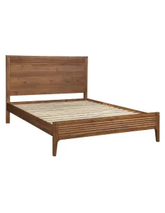 Francesca 5FT Bedframe - Walnut | Murphy Furniture