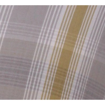 Harlow Armchair - Yellow Check/Grey | Murphy Furniture