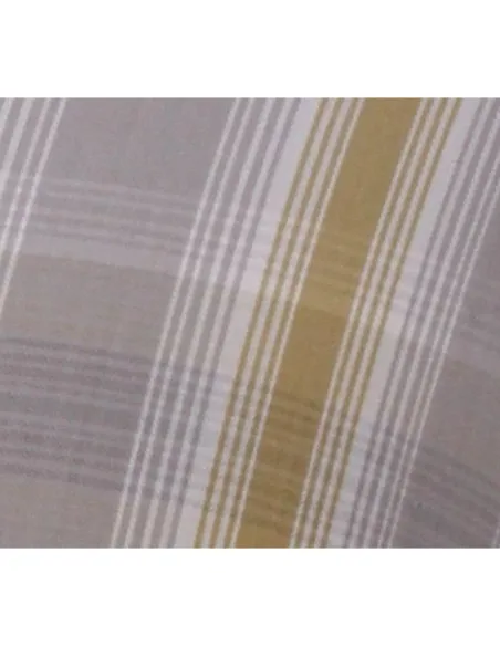 Harlow Armchair - Yellow Check/Grey | Murphy Furniture