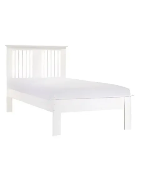 Hanna 3FT Slatted Bedframe - White | Murphy Furniture