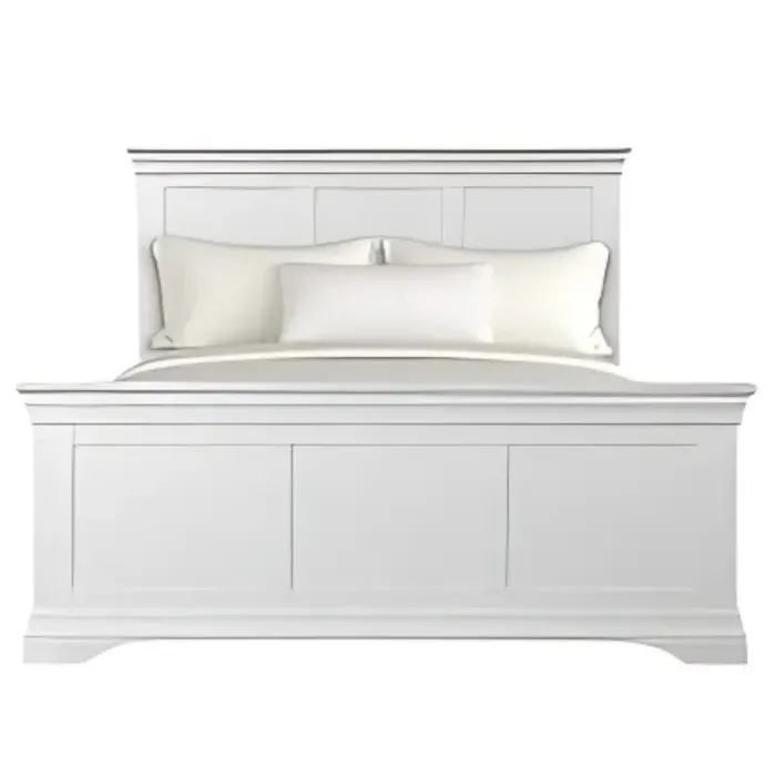 Bella 5FT Bedframe - White | Murphy Furniture
